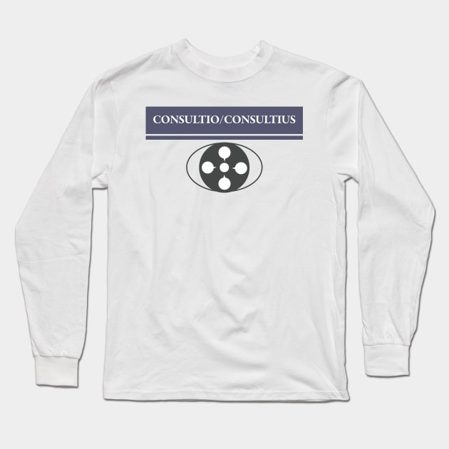 Consultio/Consultius Peep Show Long Sleeve T-Shirt by NightMan Designs